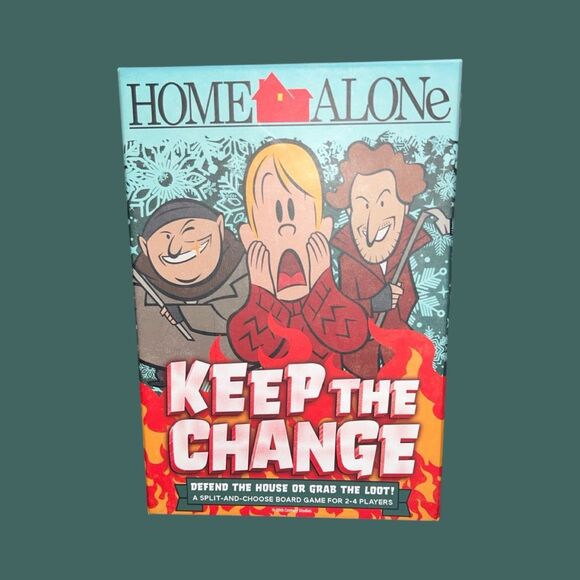 Home Alone Keep The Change Board Game Complete - Picture 1 of 6